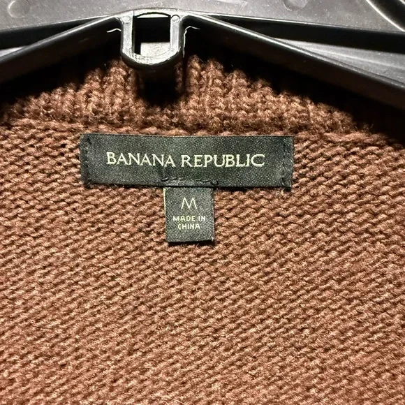 Banana Republic Chocolate Button-Up Cardigan - Picture 3 of 4